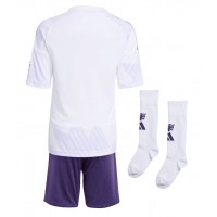 Camiseta Manchester United Visitante Equipación para niños 2025-26 manga corta (+ pantalones cortos)